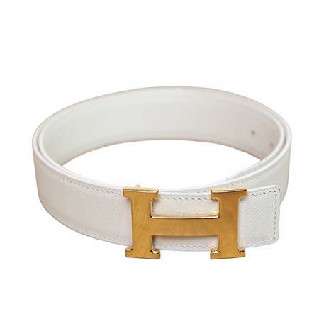 hermes gürtel weiss
